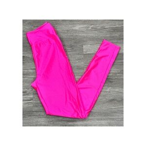 Red Fox Neon Pink Leggings